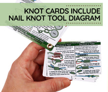 Load image into Gallery viewer, Nail Knot Tool & Knot Card Combo