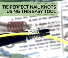 Load image into Gallery viewer, Nail Knot Tool & Knot Card Combo