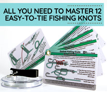 Load image into Gallery viewer, Easy Fishing Knot Tying Kit