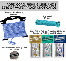 Load image into Gallery viewer, Deluxe Knot Tying Kit