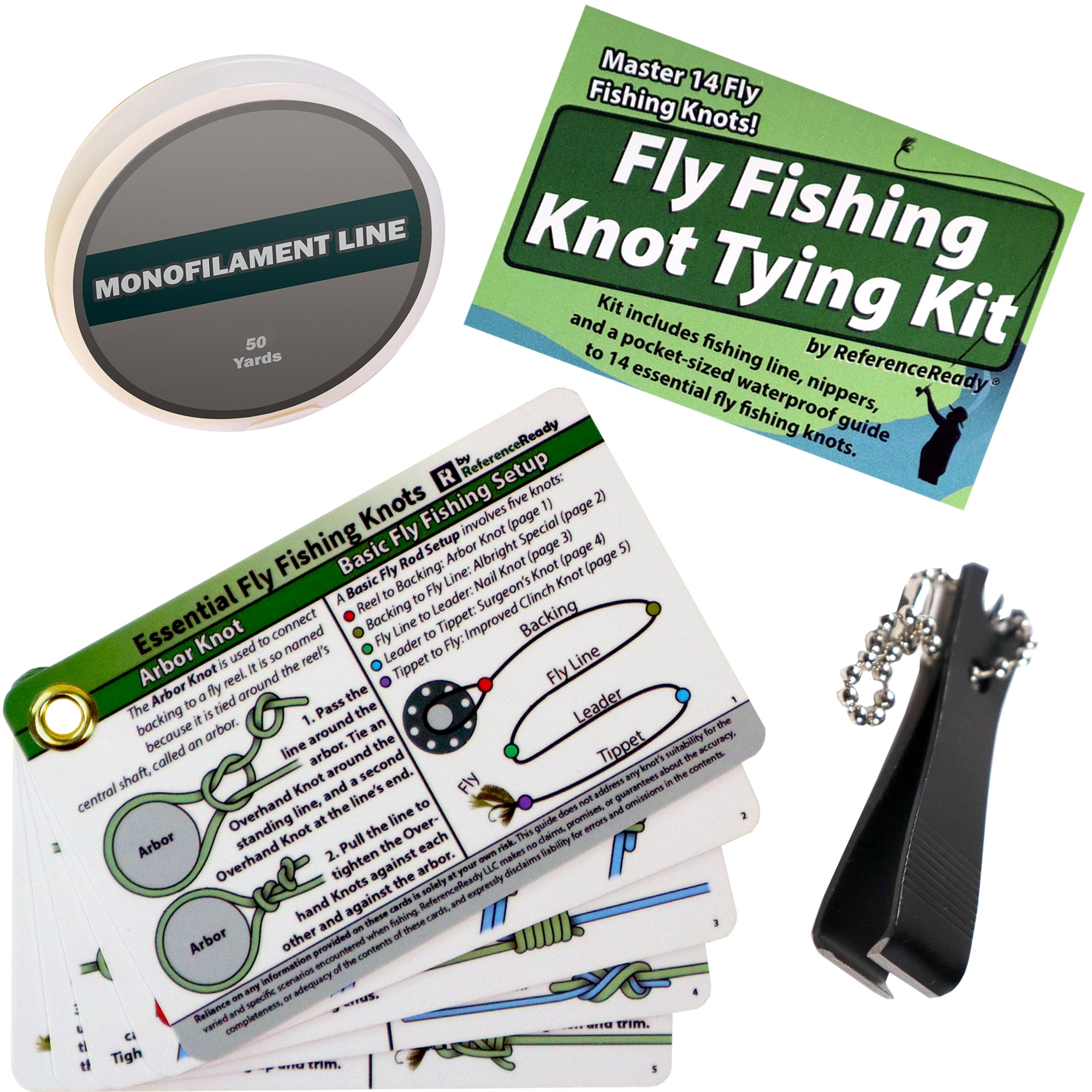Fly Fishing Knot Tying Kit – ReferenceReady