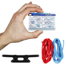 Load image into Gallery viewer, Portable Nautical Knot Tying Kit