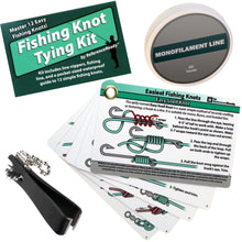 Load image into Gallery viewer, Easy Fishing Knot Tying Kit