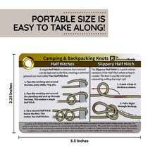 Load image into Gallery viewer, Portable knot cards
