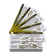 Load image into Gallery viewer, Waterproof Outdoor Knot Cards