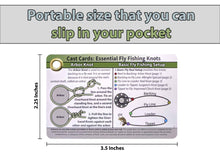 Load image into Gallery viewer, Fly Fishing Knot Cards