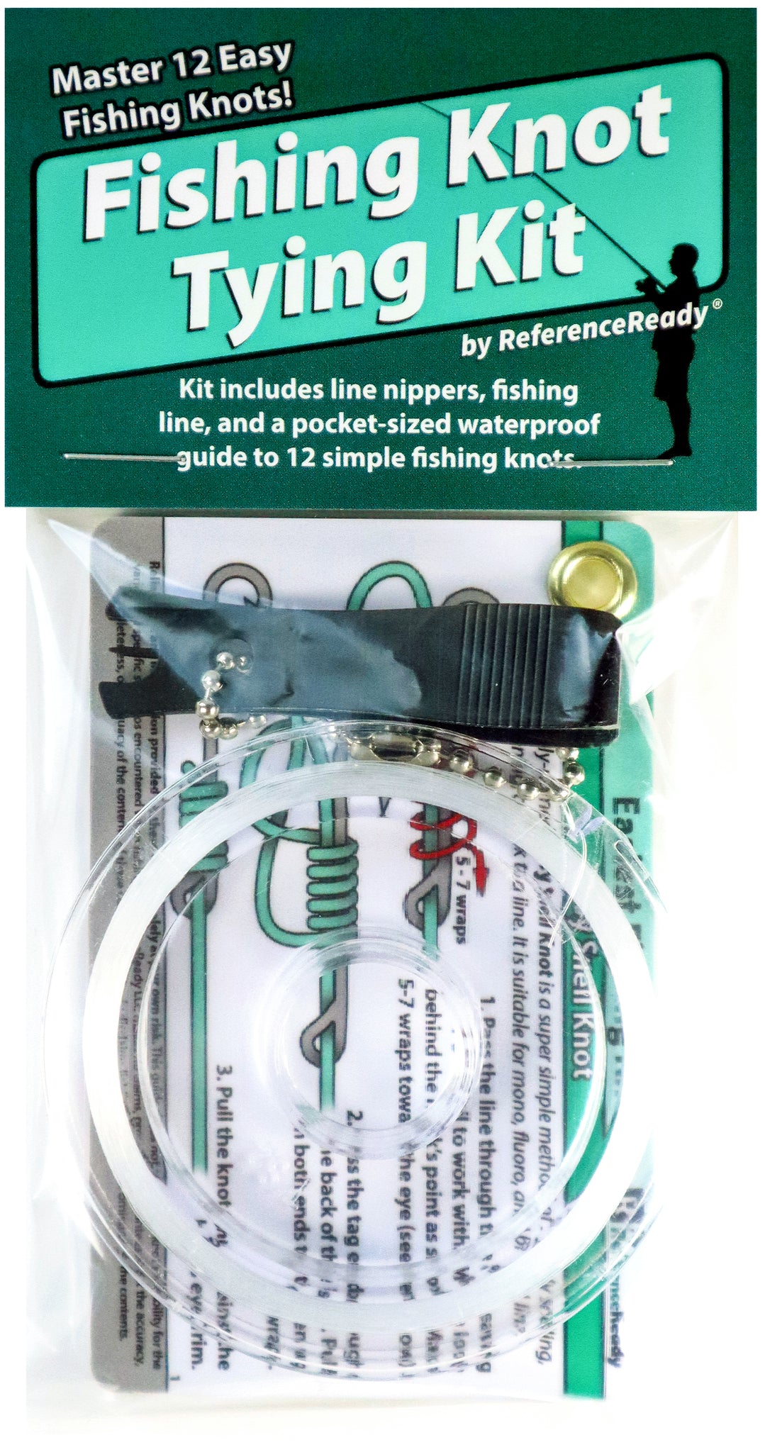 ReferenceReady Outdoors Knot Tying Practice Kit 