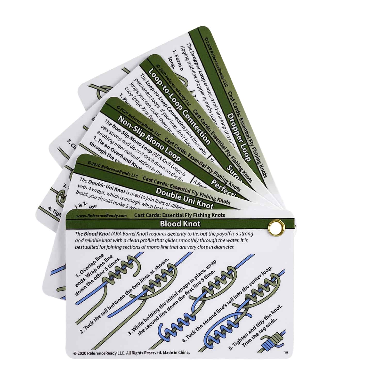 Fly Fishing Knot Cards – ReferenceReady