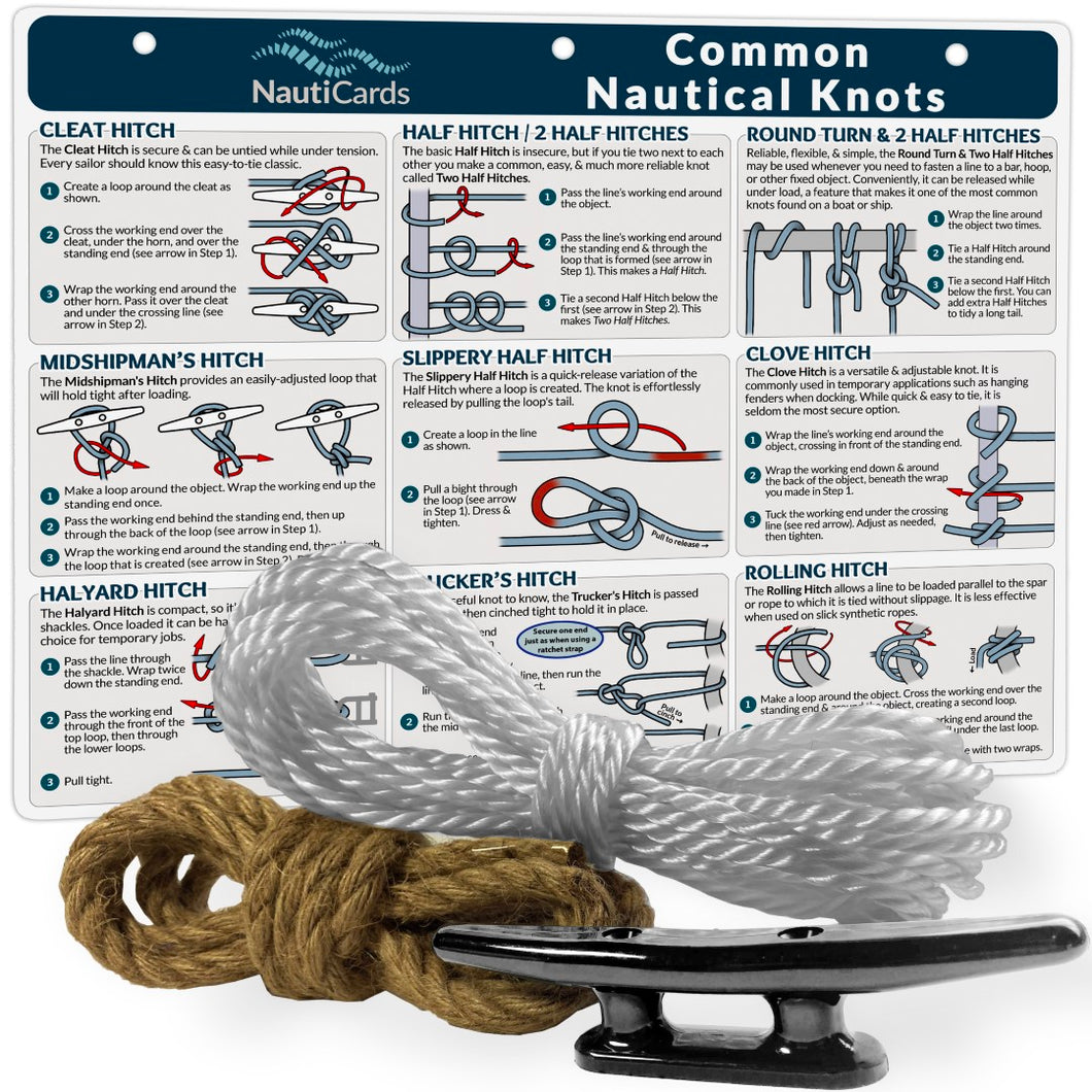Deluxe Nautical Knot Tying Kit
