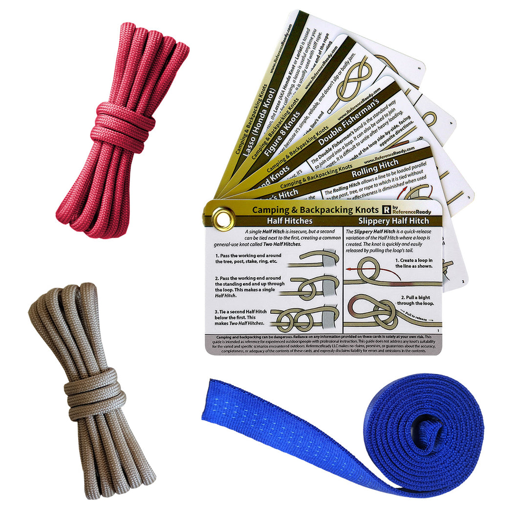 Great Stocking Stuffer! Reference Ready Nautical Knot Tying Kit (3 kit  bundle)